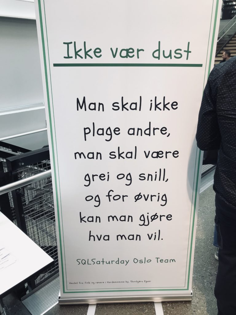 Man skal ikke plage andre, man skal være grei og snill, of for øvrig kan man gjøre hva man vil.